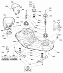 Part Location Diagram of 1755175YP Murray ROD, DEFLECTOR