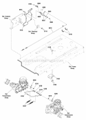 Parking Brake Group (2990151) Diagram and Parts List for 2691036-00  Simplicity Lawn Tractor