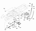 Lift Group - Lh Lift (2990878) Diagram and Parts List for 2691141-00  Simplicity Lawn Tractor