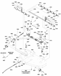 52 Mower Deck - Height Adjust  Roller Group (2990958) Diagram and Parts List for 2691141-00  Simplicity Lawn Tractor