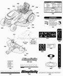 Part Location Diagram of 1755843YP Murray Decal Steering Wheel