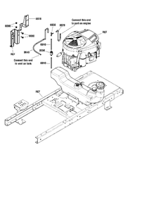 Evap Group - B&s Twin, Ce Diagram and Parts List for SZT105 2692021-00 Simplicity Lawn Tractor