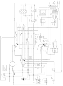 Electrical Schematic - Diagram and Parts List for 2691670-01  Simplicity Lawn Tractor