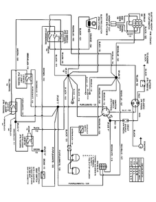Wiring Schematic (4805wsche) Diagram and Parts List for ZT27460 7800768-00 Simplicity Lawn Tractor