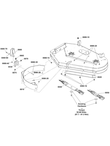 Part Location Diagram of 84002753 Briggs and Stratton BAFFLE