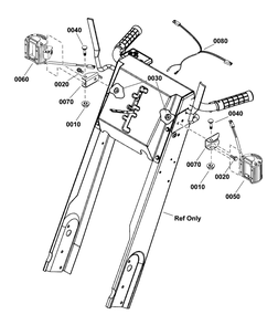 Headlight Kit Diagram and Parts List for 1688087  Simplicity Lawn Tractor Accessories