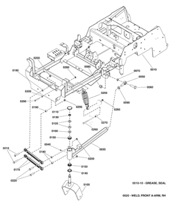 Main Frame And Front Suspension Group Diagram and Parts List for 5901779  Simplicity Lawn Tractor
