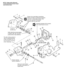 Bevel Gear And Side Plate Group Diagram and Parts List for 918H 1693413 Simplicity Lawn Tractor