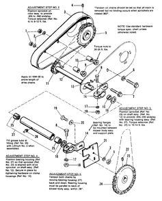 Drive Group Diagram and Parts List for 724 1690587 Simplicity Snow Blower