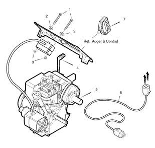 Electric Starter Group Diagram and Parts List for 521E 1695701 Simplicity Snow Blower