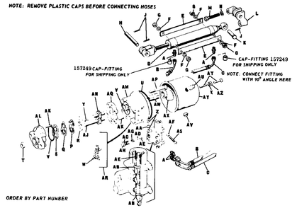 Power Lift Group - Diagram 2 Diagram and Parts List for 3112V 990495 Simplicity Lawn Tractor