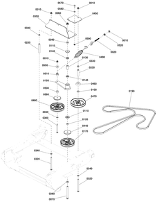 Transaxle Drive Group Diagram and Parts List for 5901779  Simplicity Lawn Tractor