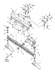 Front Axle Group (7501589) Diagram and Parts List for ZT26520 7800766 Simplicity Lawn Mower