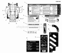 Decal Group - Safety  Operation Diagram and Parts List for 5900506  Simplicity Lawn Tractor