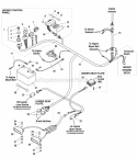 Electrical Group Diagram and Parts List for 5900522  Simplicity Lawn Tractor