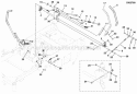Motion Control Group Diagram and Parts List for 5900530  Simplicity Lawn Tractor