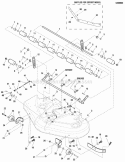 50 Mower Deck - Rollers Group (BS Els) Diagram and Parts List for 5900662  Simplicity Lawn Tractor