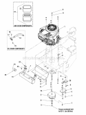 Engine  Pto - 24 Hp Briggs  Stratton Diagram and Parts List for 5900728  Simplicity Lawn Tractor