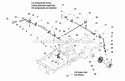Brake Group Diagram and Parts List for 5900728  Simplicity Lawn Tractor