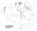 61 Mower Deck - Hanger Chains Diagram and Parts List for 2690479  Simplicity Lawn Tractor
