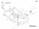 44 Mower Deck - Hanger Chains Group Diagram and Parts List for 5900765  Simplicity Lawn Tractor