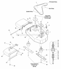 Part Location Diagram of 5061096SM Murray ASSM SPINDLE LONG S