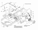 Parking Brake Group (432Pbr0) Diagram and Parts List for 5900525  Simplicity Lawn Tractor