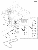 Pump Drive Group (5300234A) Diagram and Parts List for 2690479  Simplicity Lawn Tractor