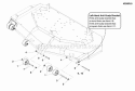 61 Mower Deck - Rollers Diagram and Parts List for 5900525  Simplicity Lawn Tractor