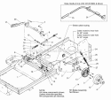 Parking Brake Group - 48 Models  52 Models SN 2014624505  Below Diagram and Parts List for 2690445  Simplicity Lawn Tractor