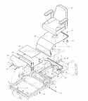 Part Location Diagram of 5101007SM Murray Safety Walk Rest