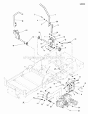 Motion Control Group Diagram and Parts List for 5900662  Simplicity Lawn Tractor