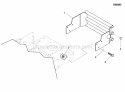 Rear Bumper Group Diagram and Parts List for 5900777  Simplicity Lawn Tractor