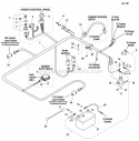 Electrical Group Diagram and Parts List for 5900662  Simplicity Lawn Tractor