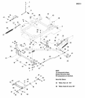 Part Location Diagram of 5403949CSM Murray DECK LIFT SHAFT