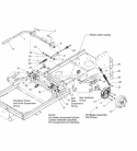 Parking Brake Group - 61 Models  52 Models SN 2014624506  Above Diagram and Parts List for 5900821  Simplicity Lawn Tractor