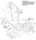 Rear Bumper Group - 61 Models  52 Models SN 2014624506  Above Diagram and Parts List for 5900821  Simplicity Lawn Tractor