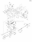 Lift Group Diagram and Parts List for 5900765  Simplicity Lawn Tractor