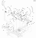 Motion Control Group Diagram and Parts List for 5900765  Simplicity Lawn Tractor