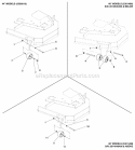 44  48 Mower Deck - Rollers  Casters Group Diagram and Parts List for 5900765  Simplicity Lawn Tractor