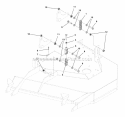 52  61 Mower Deck - Hanger Chains Diagram and Parts List for 5900821  Simplicity Lawn Tractor