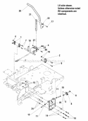 Control Group Upper Diagram and Parts List for 5900774  Simplicity Lawn Tractor