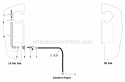 Fuel Supply Hose  Tank Replacement Parts Group Diagram and Parts List for 5900774  Simplicity Lawn Tractor
