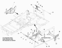 Rear Suspension Group Diagram and Parts List for 5900774  Simplicity Lawn Tractor