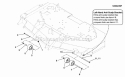 61 Mower Deck - Front Rollers (5303239F) Diagram and Parts List for 5901227  Simplicity Lawn Tractor