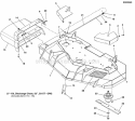 52 Mower Deck - Housing Covers Spindles  Blades (5303243) Diagram and Parts List for 5901229  Simplicity Lawn Tractor
