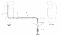Fuel Supply Hose  Tank Replacement Parts (500Tnk0) Diagram and Parts List for 5901230  Simplicity Lawn Tractor