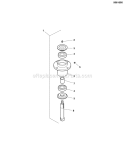 Spindle Service Group - 5061095 (5061095) Diagram and Parts List for 5901229  Simplicity Lawn Tractor