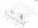 48 Mower Deck - Rear Roller Bar (5303257) Diagram and Parts List for 5901230  Simplicity Lawn Tractor