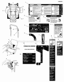 Decal Group - Safety  Operation (5303255) Diagram and Parts List for 5901230  Simplicity Lawn Tractor